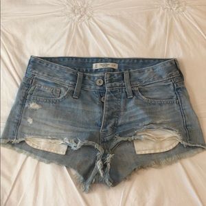 Abercrombie “Boyfriend Style” Denim Shorts